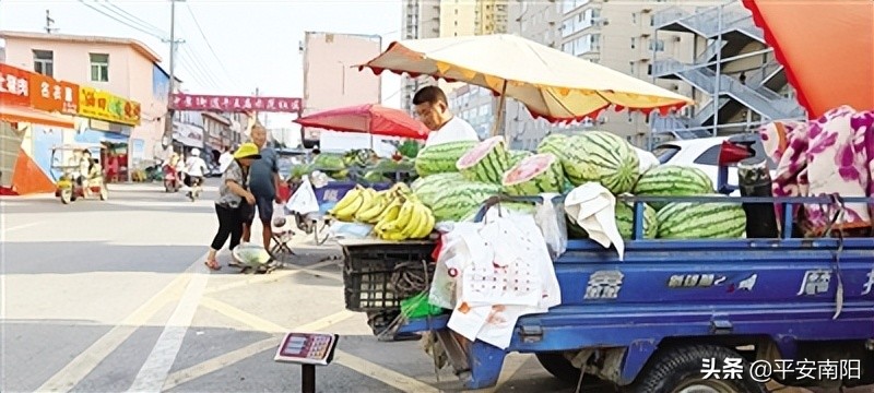 夏季瓜果零售点,应季瓜果销售便民疏导点位置