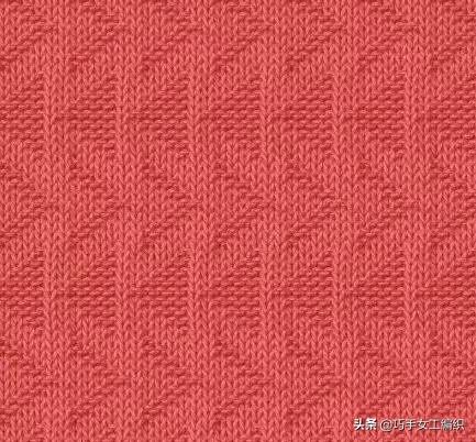 推荐一款精致又实用的毛衣,几款漂亮的棒针花样值得收藏