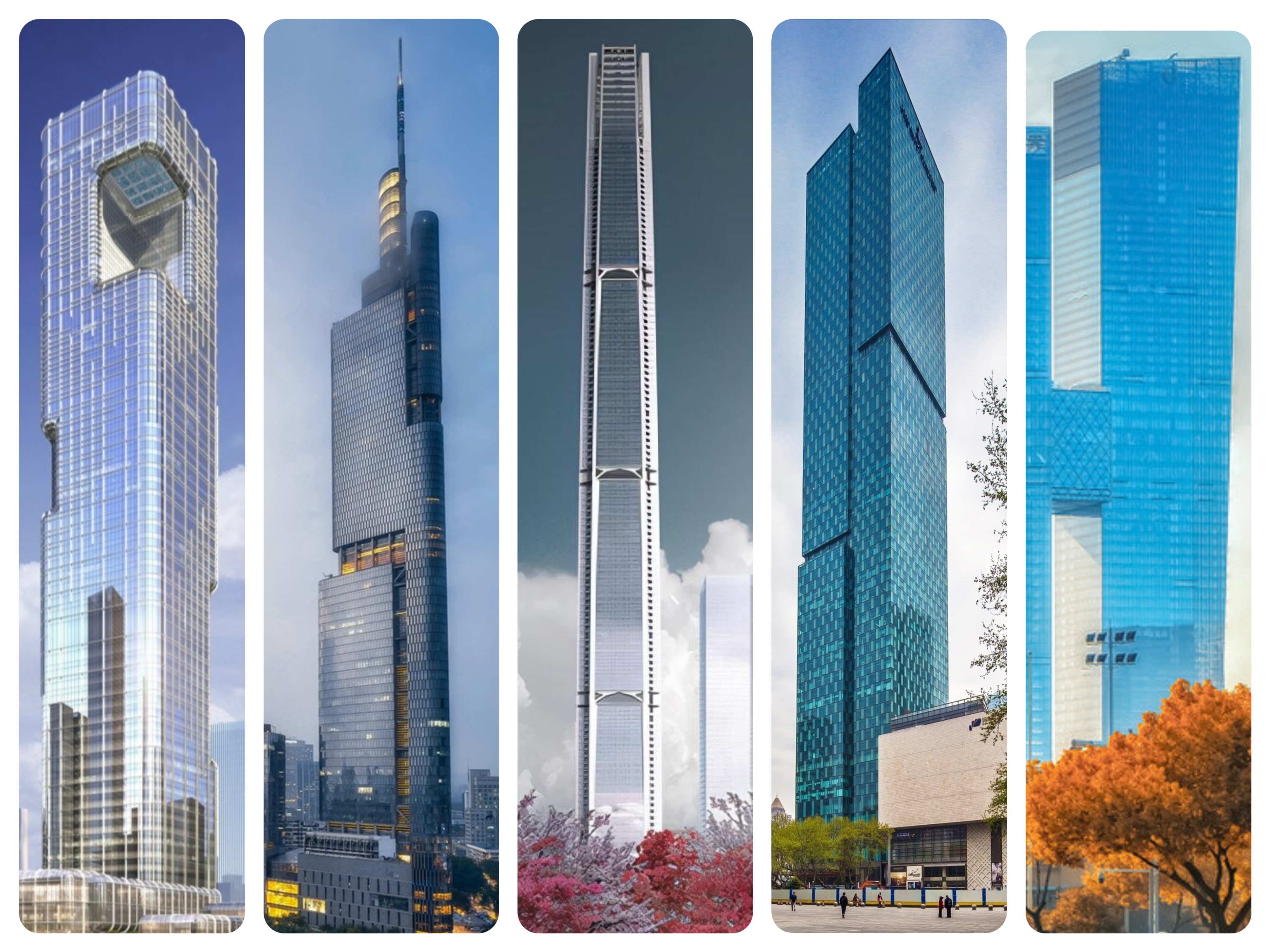 南京300米高楼规划最新,南京超300米高楼