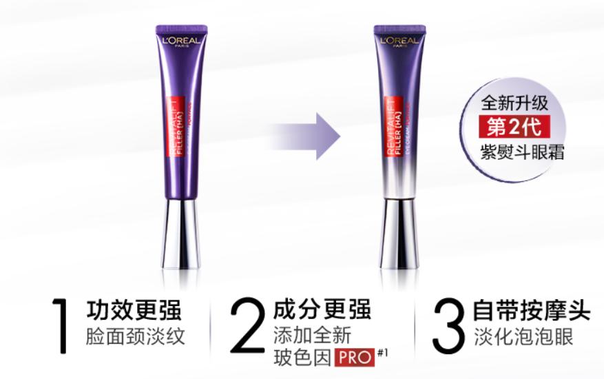 欧莱雅双11紫熨斗眼霜有差价补吗,olay眼霜和欧莱雅紫熨斗哪个好