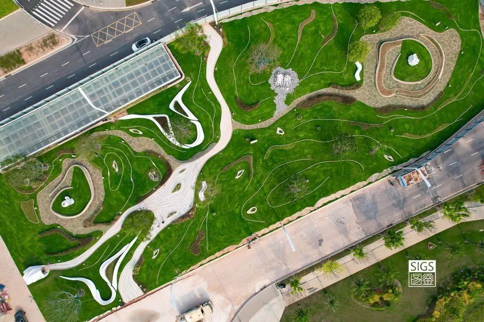 5523平方米，清华大学深圳国际研究生院3D打印城市公园