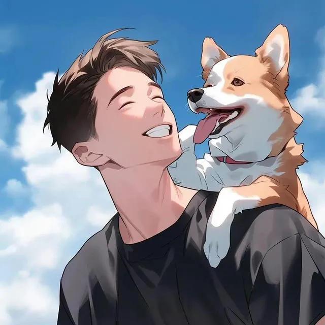 单身狗慈祥的笑容,笑容好有治愈的感觉