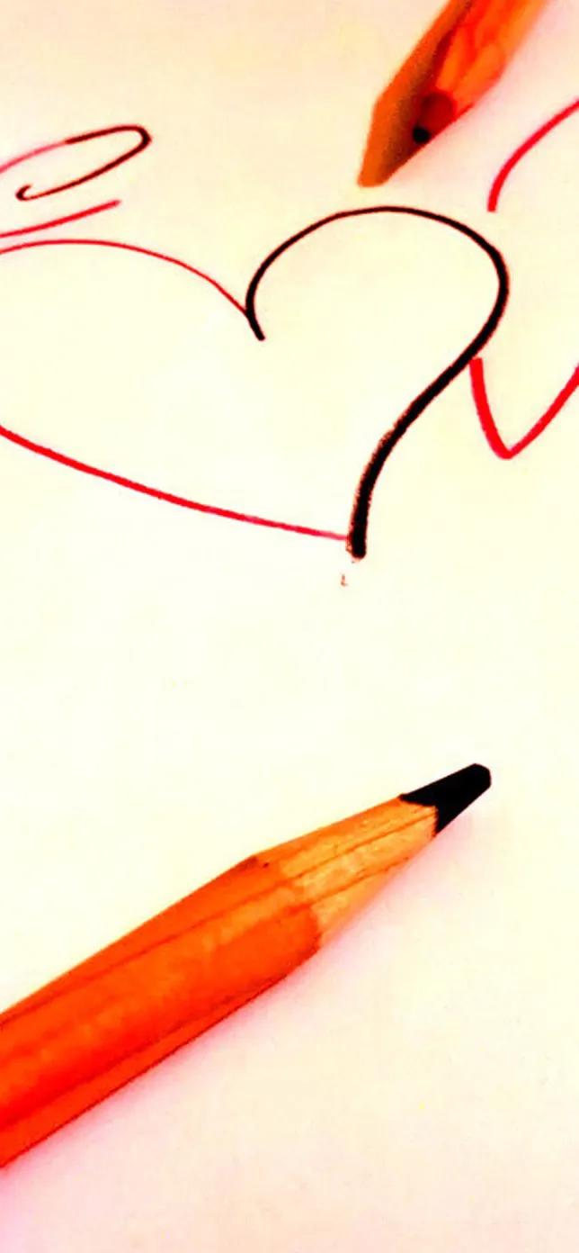 壁纸上的铅笔痕迹怎么清除,手机壁纸彩铅画