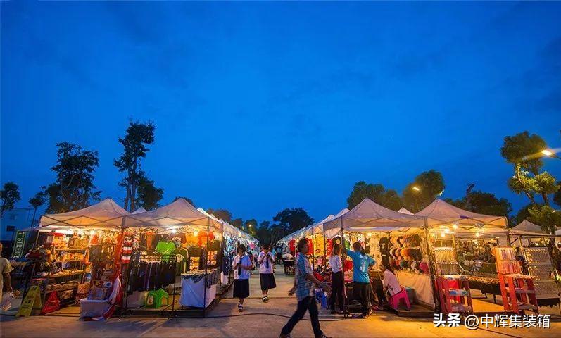 集装箱地摊集市,集装箱市集深圳