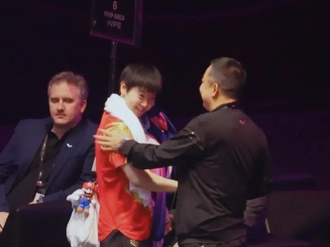 孙颖莎顶住多大压力,孙颖莎没输过一局