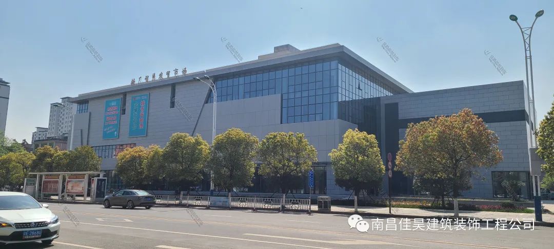 农贸市场设计案例效果图价格,五星级农贸市场设计图