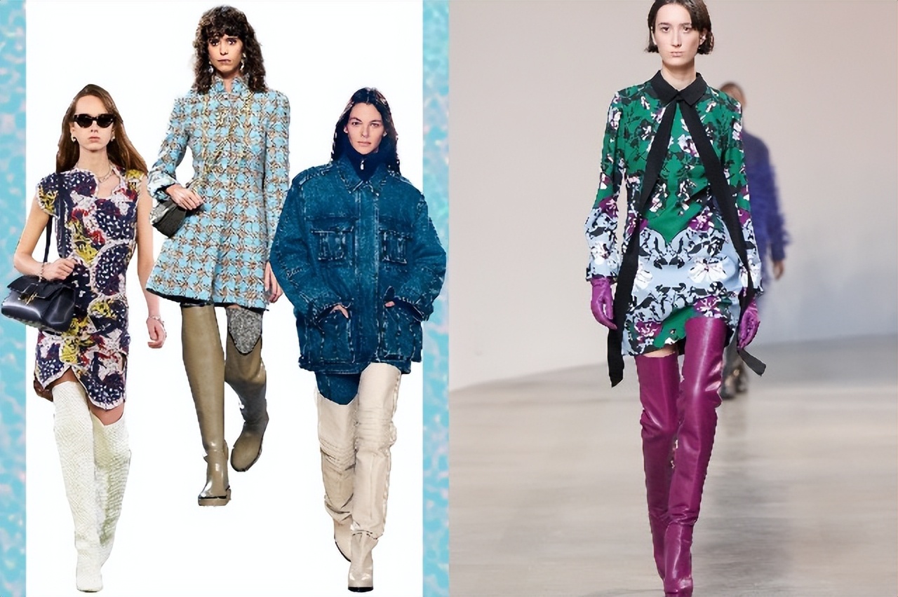 2020年冬季流行什么样的过膝靴,今年流行过膝靴穿搭