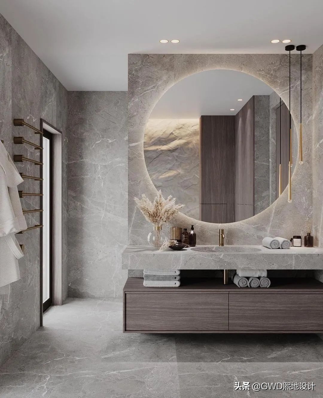 最美卫生间装修效果图,2021最火卫生间设计效果图