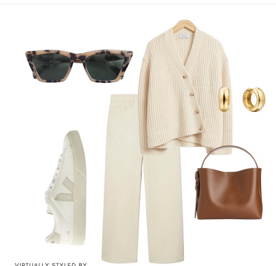 米色系搭配真的很高级，8件衣服的一周穿搭，雅致也大方