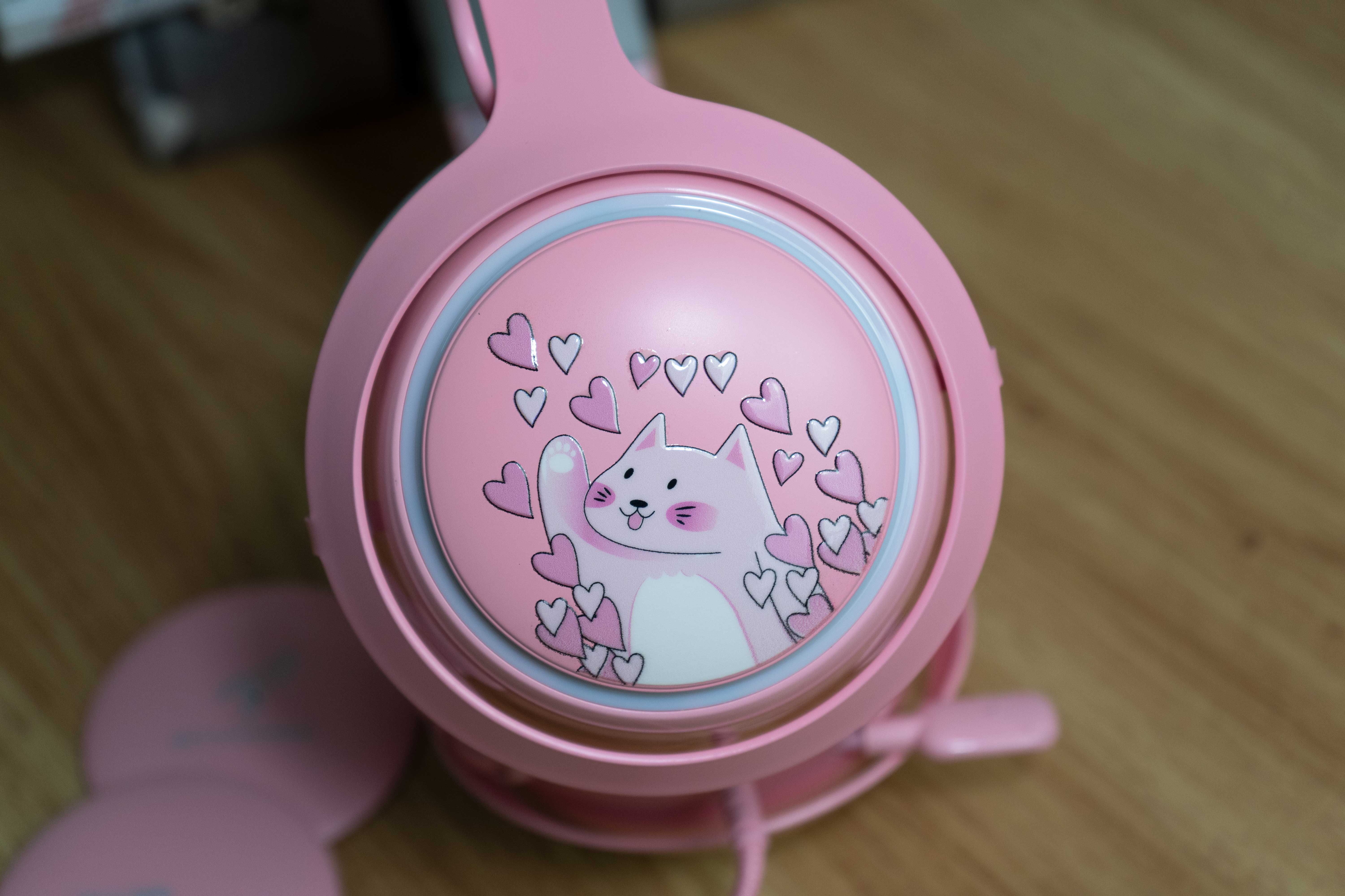 硬派甜心，硕美科粉色猫耳电竞游戏耳机体验