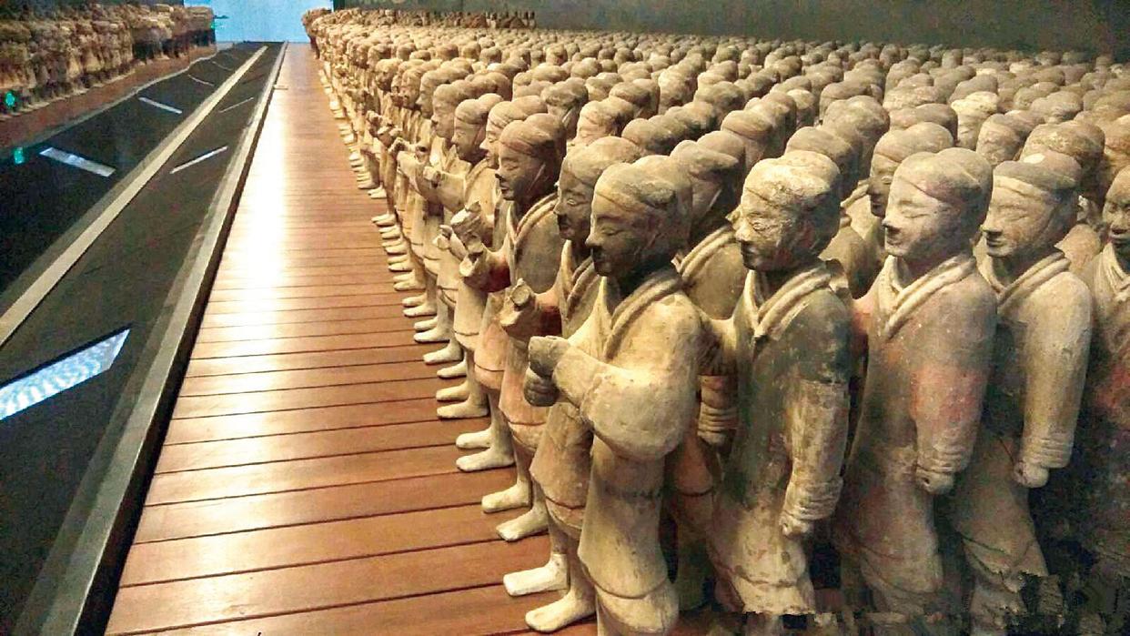 秦汉兵马俑艺术特色比较,秦汉兵马俑的区别