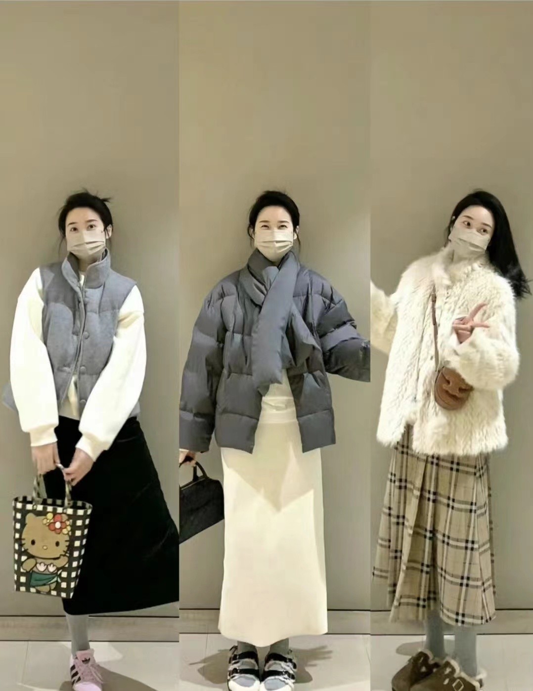 秋冬这样穿简约又高级,冬季慵懒风穿搭套装