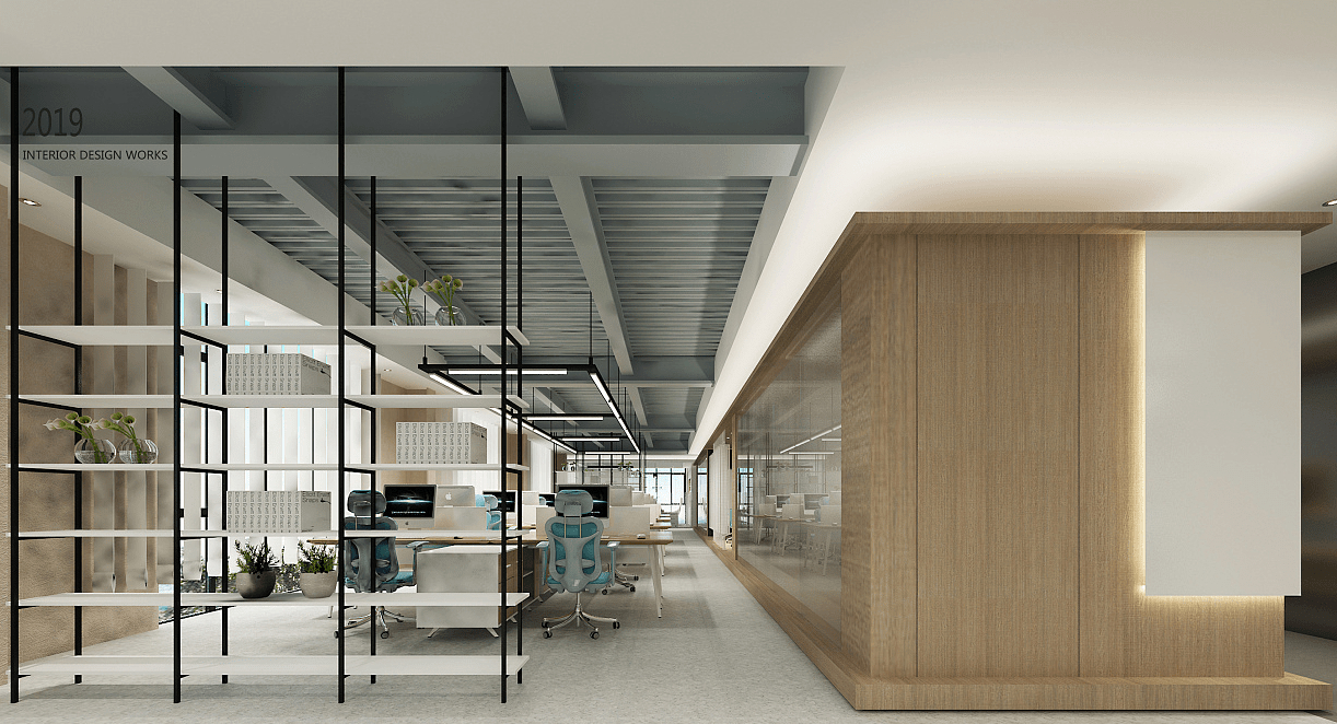 重庆高端办公室装修,重庆现代办公室装修装潢设计