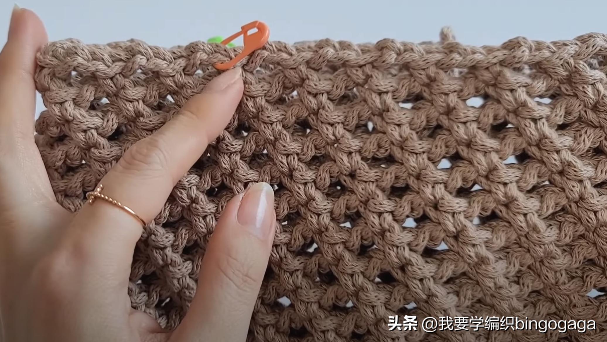 怎么钩夏手提包又好看,钩针夏天手提包图片视频