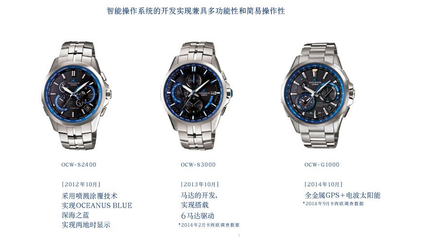 卡西欧海神oceanus系列,卡西欧海神oceanus-t100tb