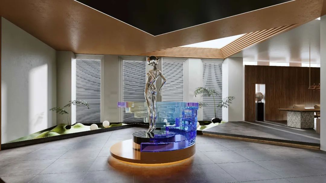 中兮室内设计案例赏析：1000㎡展厅设计—艺术的推演，从生活开始
