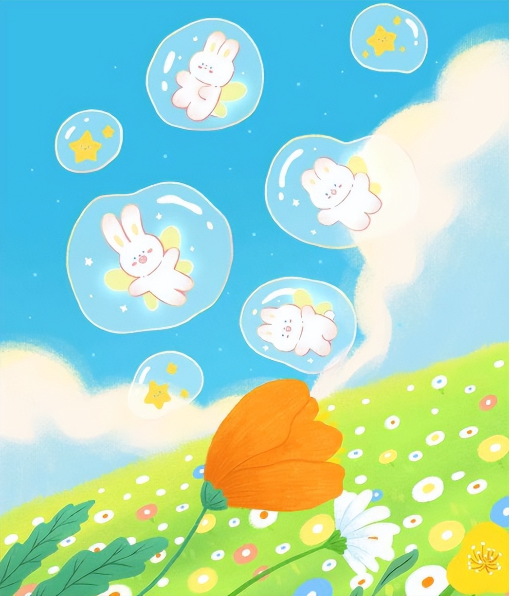 睡前故事小兔子找妈妈,小兔子大灰狼睡前故事