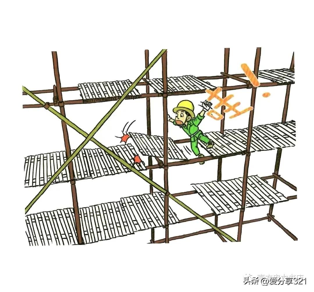 安全漫画100张图,安全漫画四格图片