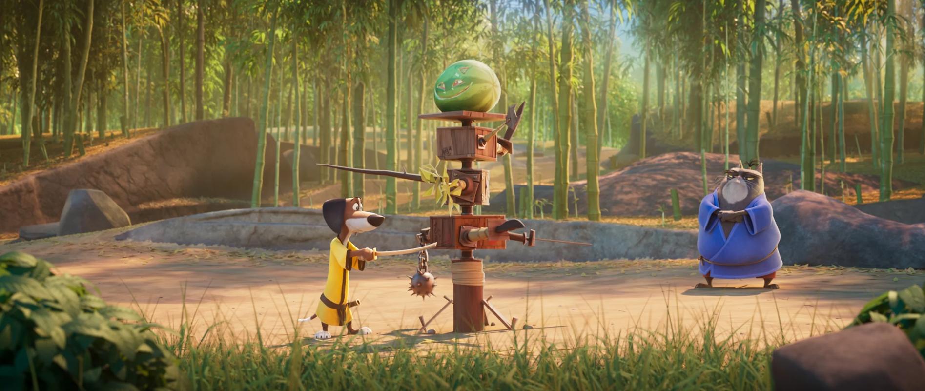 英国猫教狗用中国方式学日本剑道?动画片《猫狗武林》带你开开眼