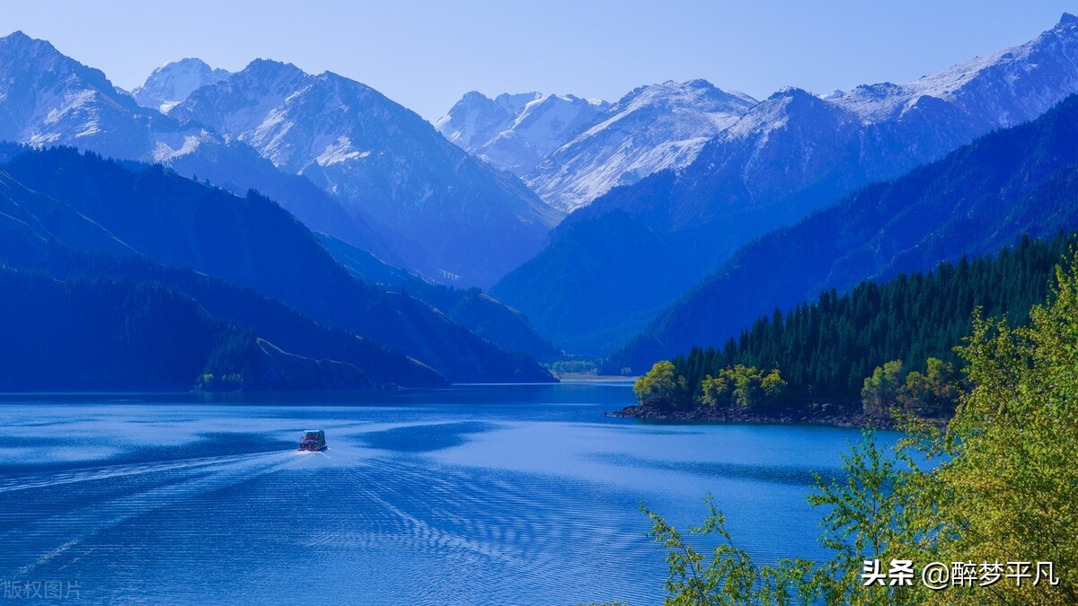 新疆昌吉州阜康市天山天池风景区,昌吉天山天池景区