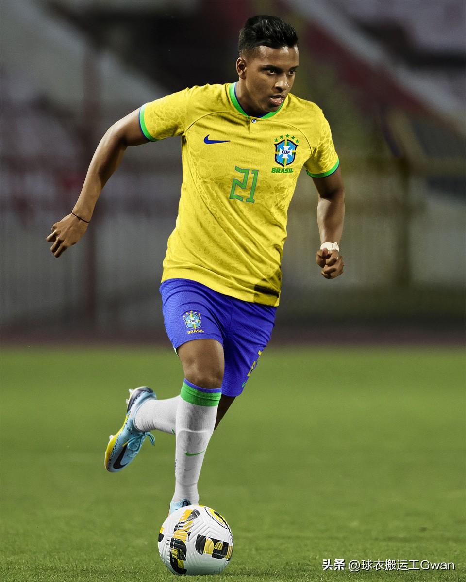 巴西国家队所有球衣,巴西2022世界杯