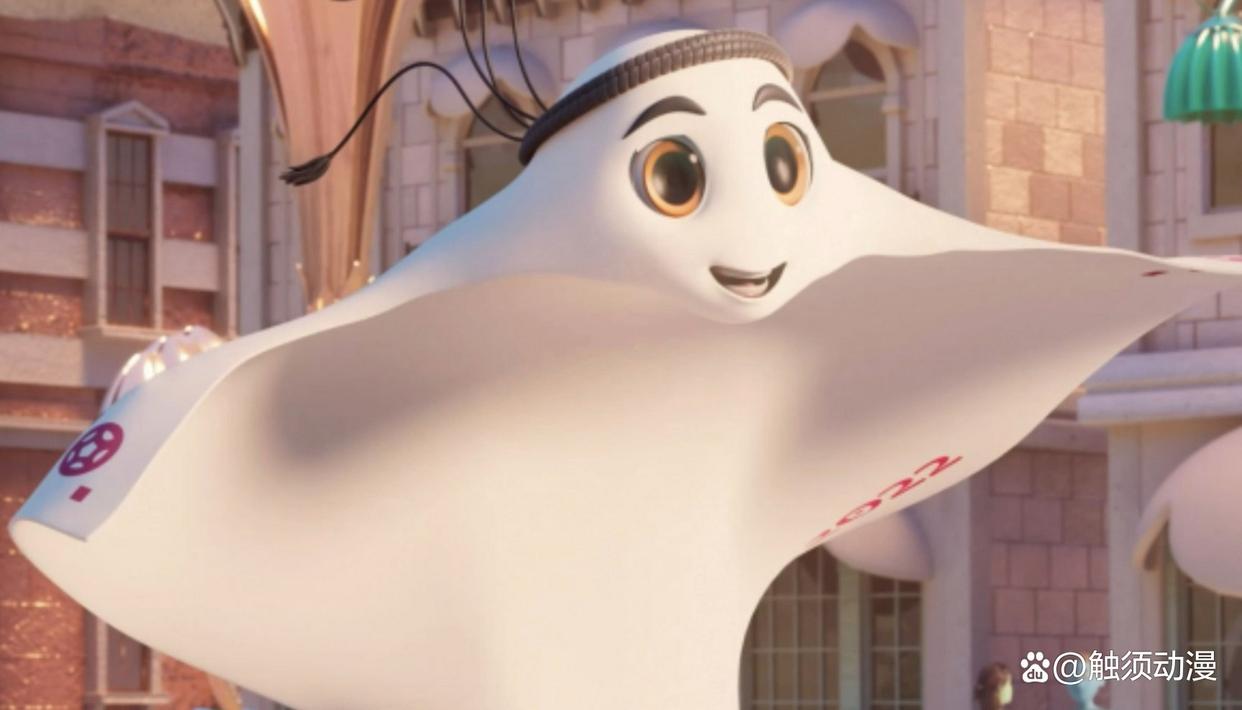 怎么画2022世界杯吉祥物拉伊卜,手绘世界杯吉祥物拉伊卜