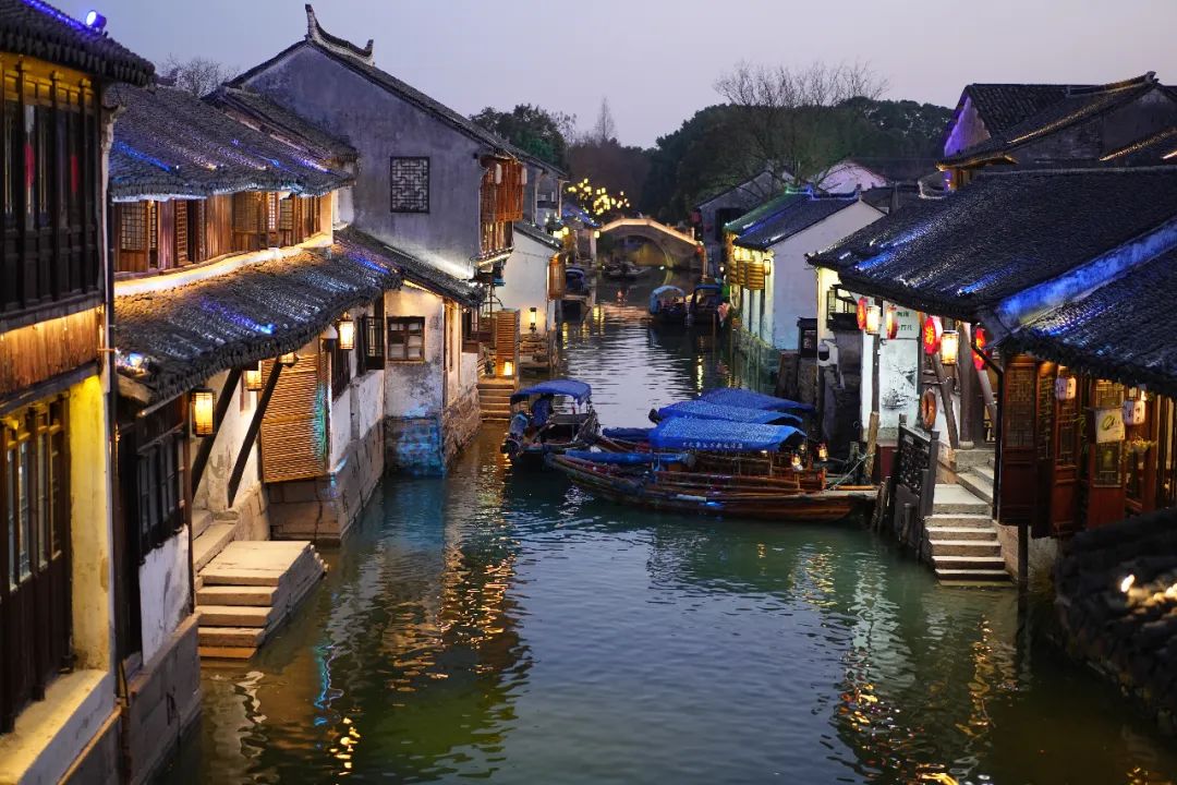 周庄古镇风景区打卡,周庄水乡小镇一日游