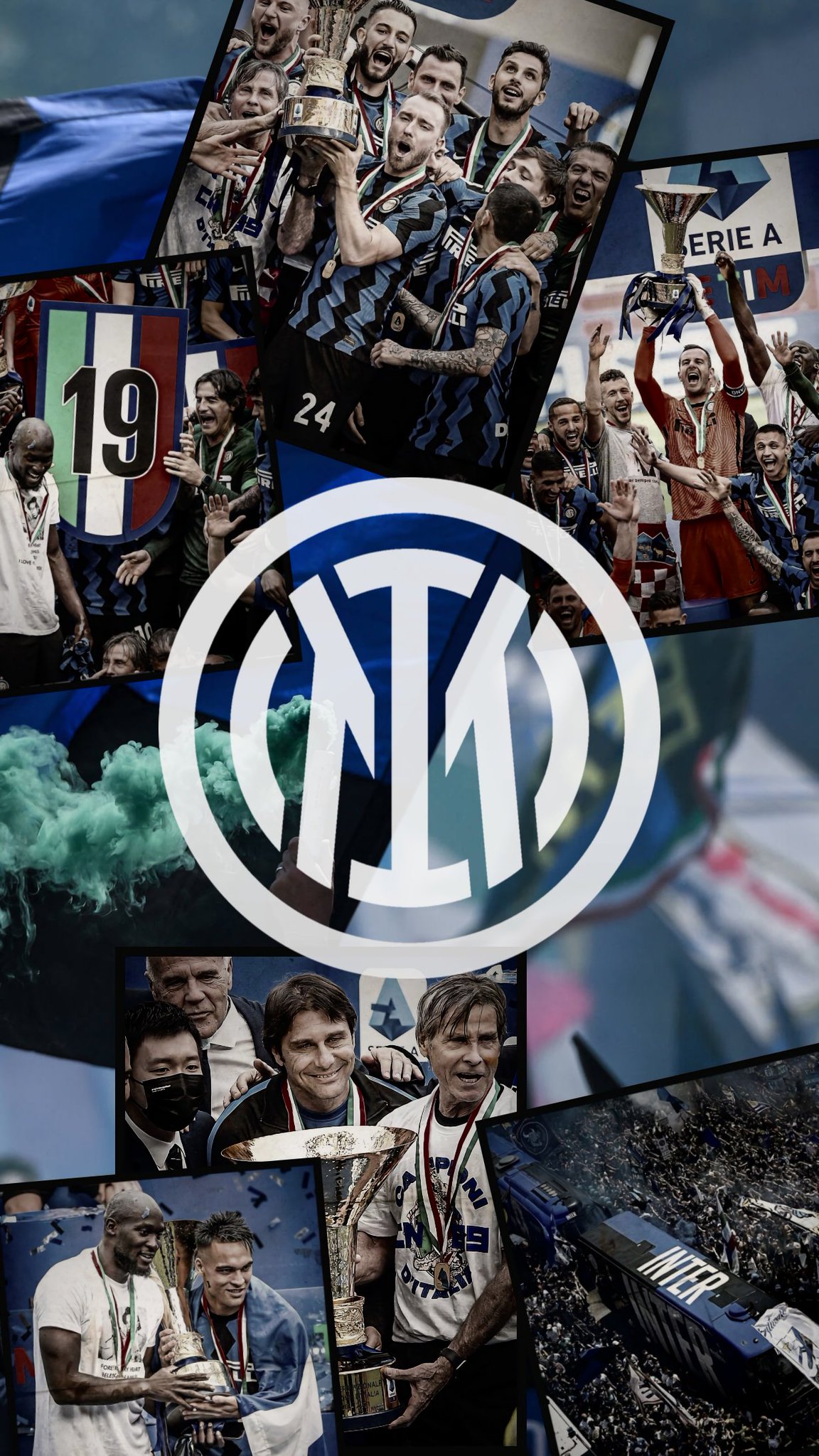 国际米兰夺欧冠壁纸,足球每周壁纸