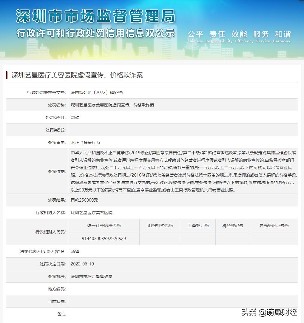 深圳艺星整容医院,深圳艺星整形医院是正规医院吗