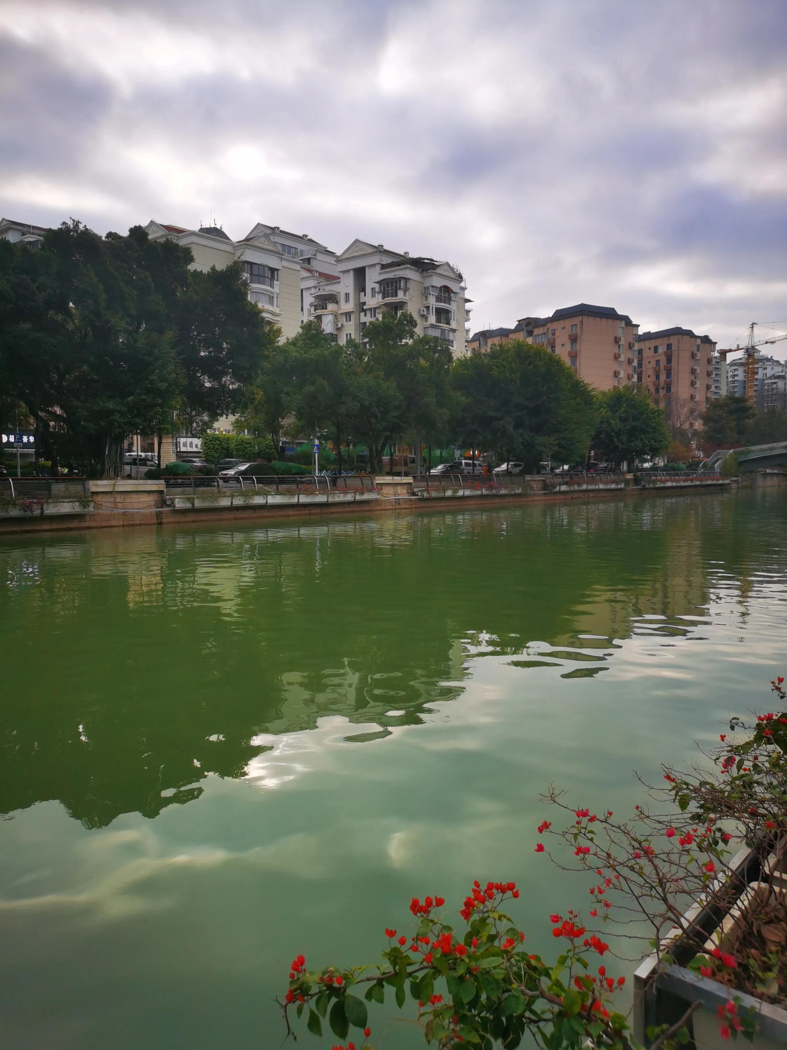 漫步在温泉河湿地公园,漫步福州静谧与繁华