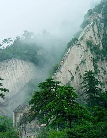 华山惊险一日游,八小时游遍华山
