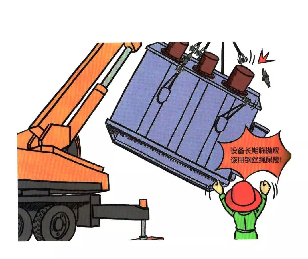 施工现场安全隐患漫画图,施工现场安全警示图片