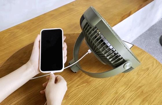 充电宝风扇华为,华为电风扇灯光