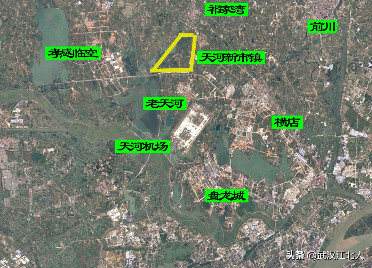 武汉黄陂临空新城,黄陂区新天河镇