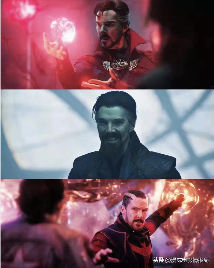 奇异博士和暗黑奇异博士,奇异博士没有特效是什么样子的