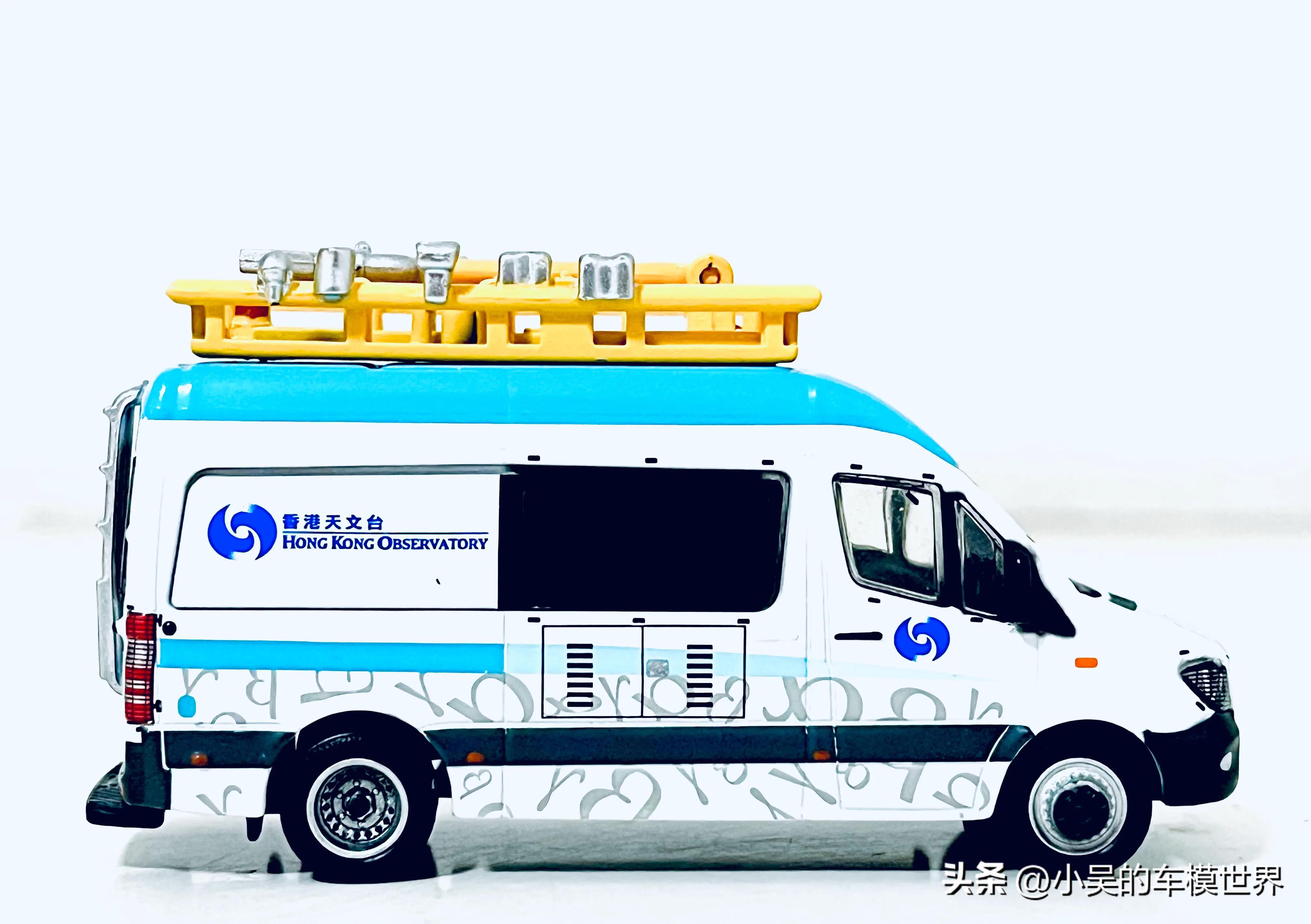 风雨无阻为您报时｜TINY微影40-奔驰sprinter天文台辐射巡测车