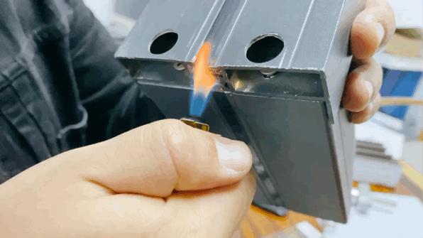 实拍断桥铝加工厂,断桥铝工厂现场实拍