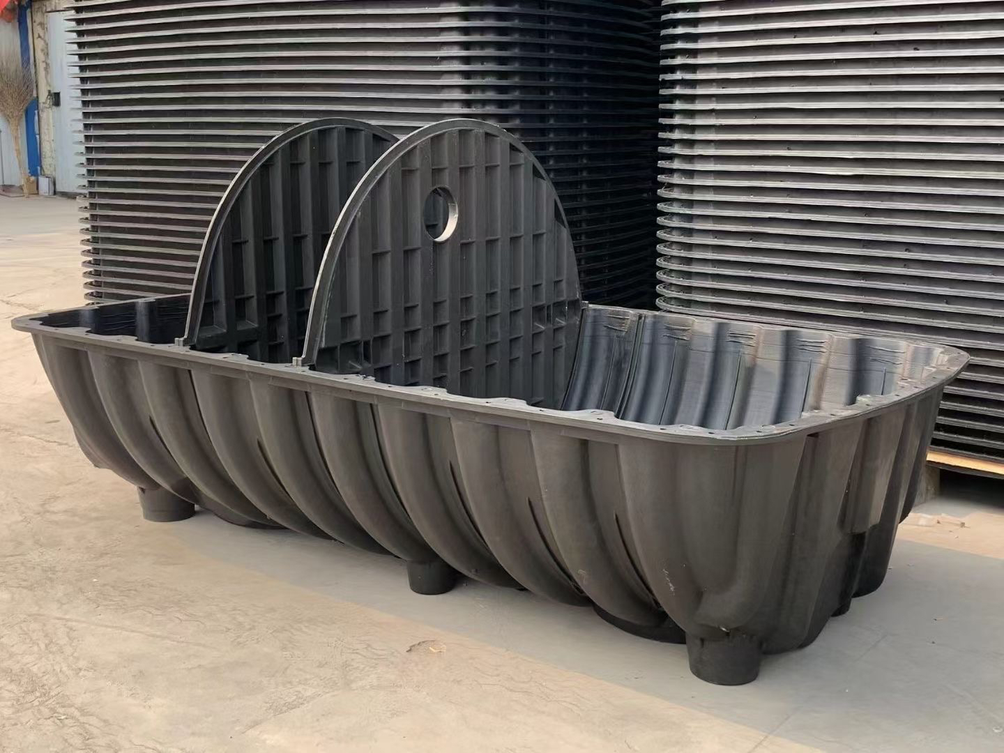 河南环保小型家用三格化粪池,郑州桶式化粪池厂家直销