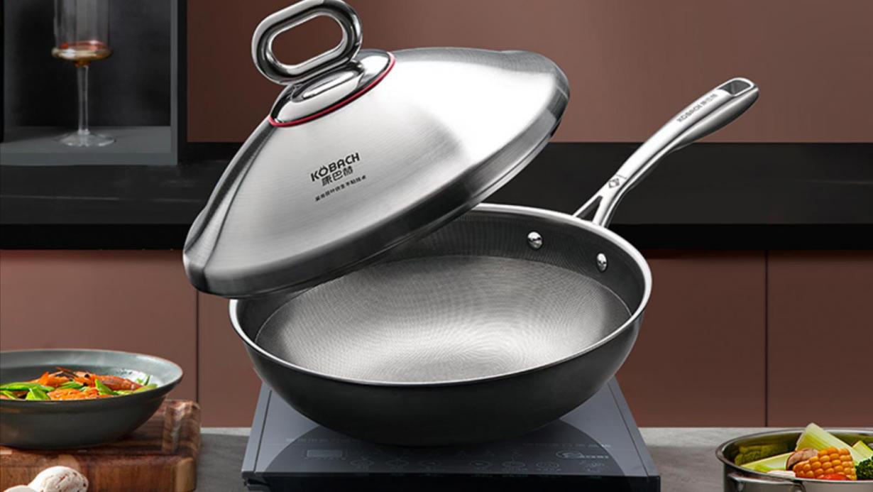 真正的0涂层物理不粘锅，具备好锅的三个特性