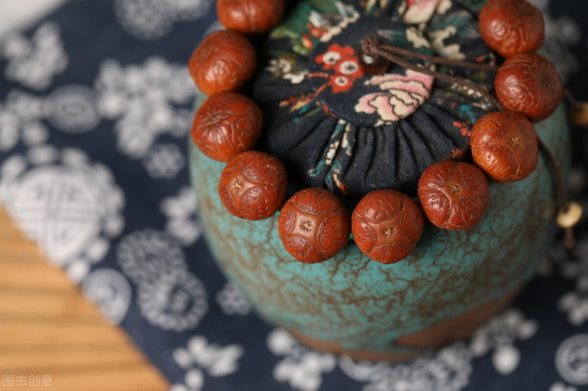 凤眼菩提手串与玛瑙戴在一起吗,菩提子果核手串