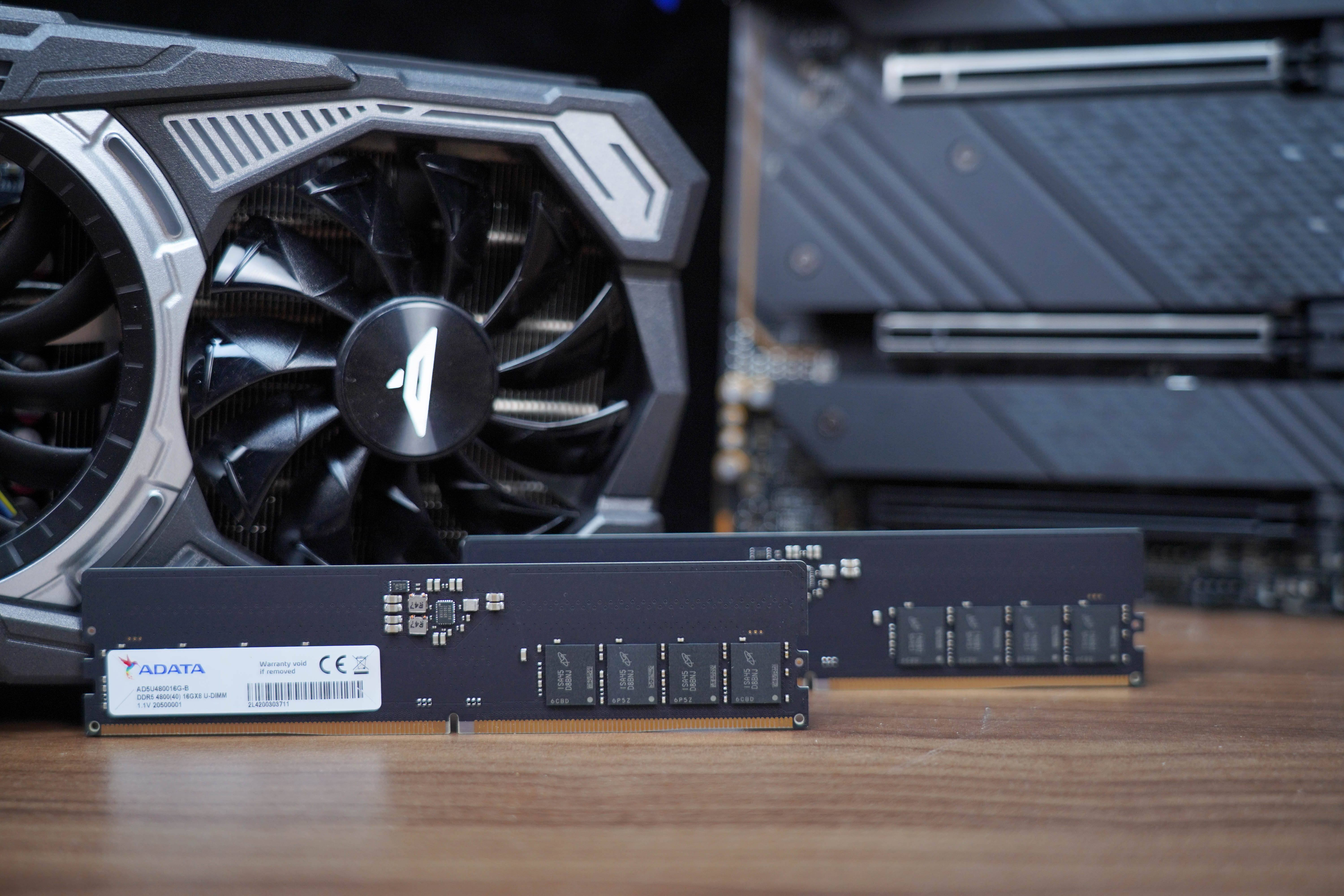 威刚吹雪ddr5内存条开箱,威刚DDR5内存图