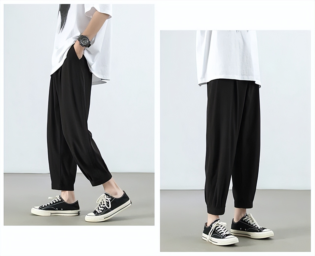 冬季男士商务九分裤穿搭技巧,男士冬天休闲九分裤怎么穿搭