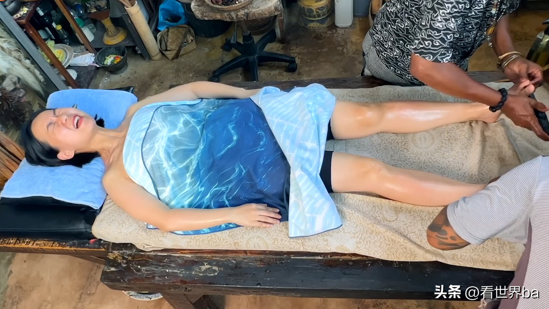 印度奇葩推拿,印尼奇葩传统完整版