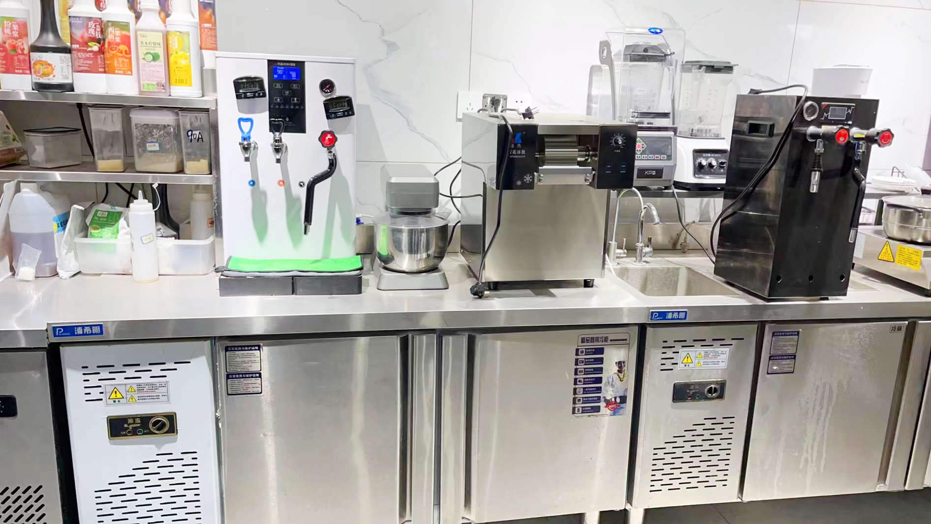 奶茶店设备材料价格,三亚奶茶店设备全套价格表