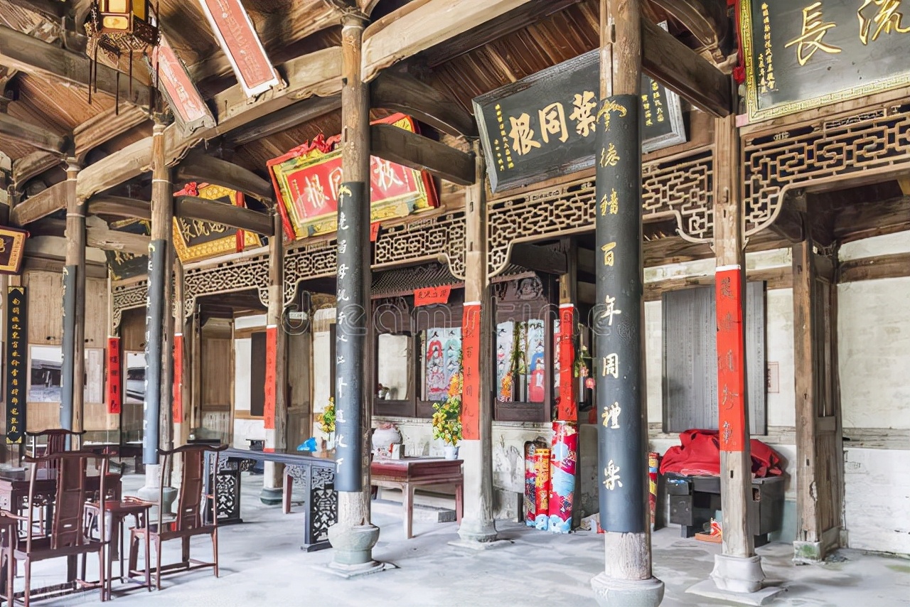 芙蓉古村芙蓉书院,江南芙蓉古村