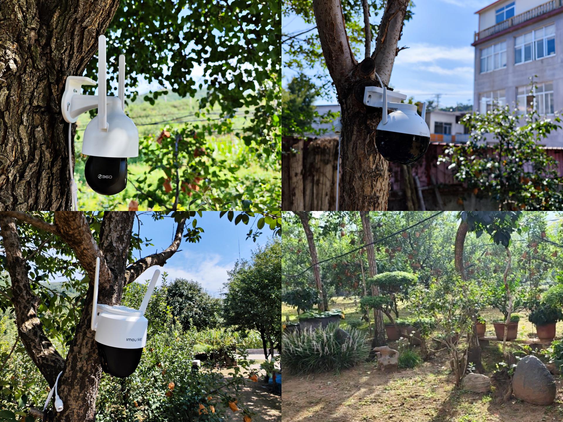 农村院里安个无线监控摄像头,农村家门口安装监控摄像头方法