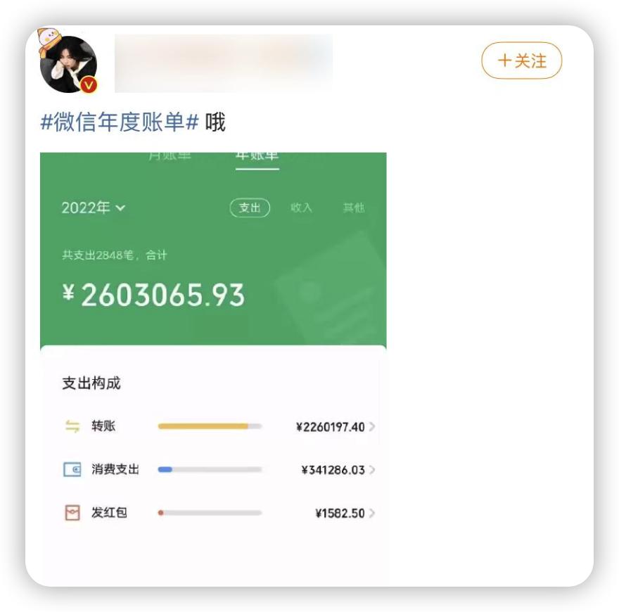 微信的年度账单怎么看花了多少钱,微信年度账单真的是花出去的钱吗