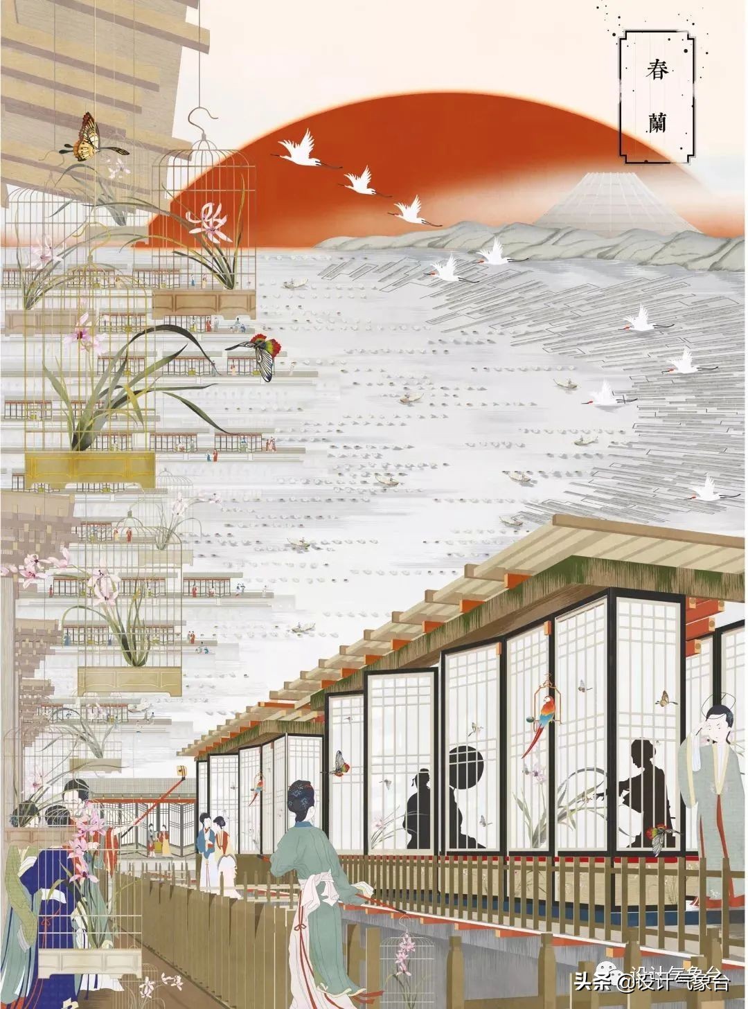 惜败扎哈事务所，但OMA的中国风方案留下一抹惊艳的色彩