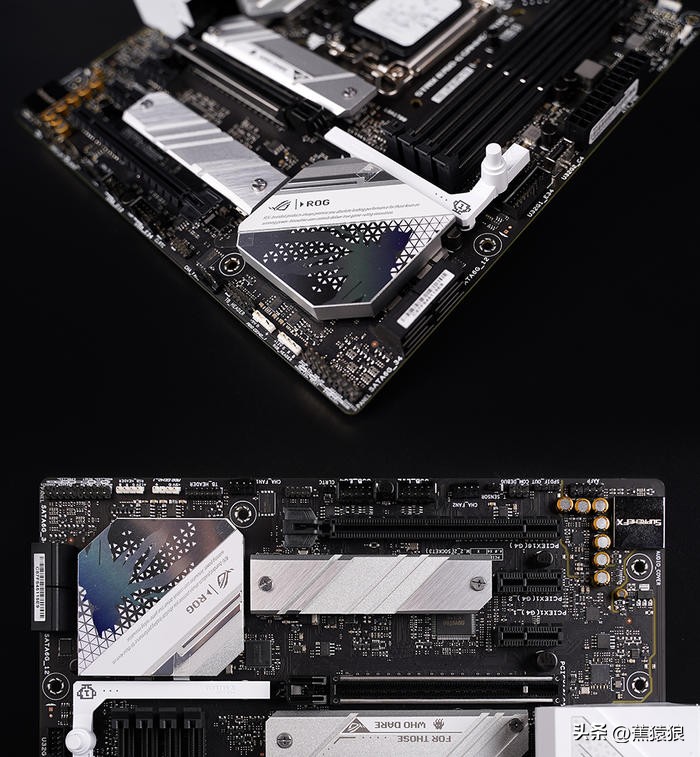 代码36KROGB760-GTUF4070TI，简约黑白调AKLLAA6MMATX机箱装机秀