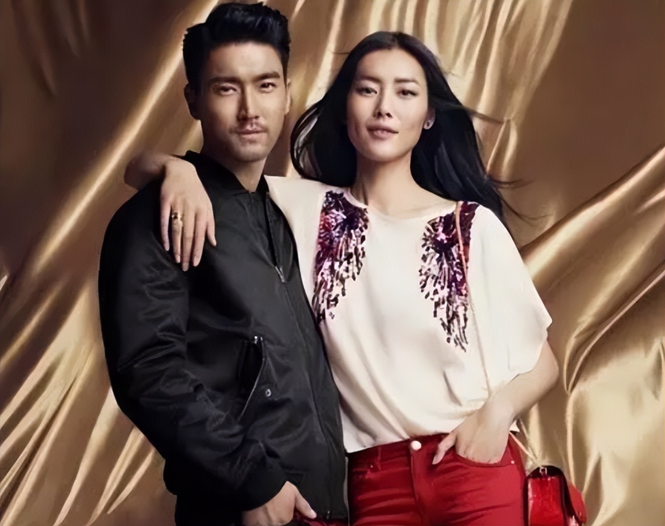 超模何穗崔始源,崔始源刘雯何穗